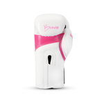 Alpha Boxing Gloves - White Pink