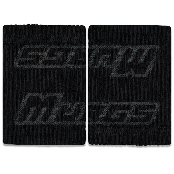 Black wristbands with '59ers' and 'Mugs' text on a white background