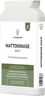Nattokinase Multi | With Vitamin D3, Selenium & Botanicals – 60 Capsules
