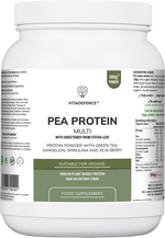 Pea Protein Multi | Plant-Based Protein Powder with Green Tea, Spirulina, Açai & Dandelion – 500 g