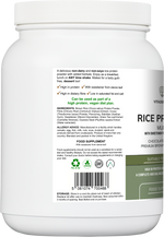 Rice Protein Multi | Chocolate Flavour Powder with Green Tea & Guarana – 500 g