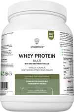 Whey Protein Multi | Vanilla Flavour Protein Powder with Stevia – 600 g