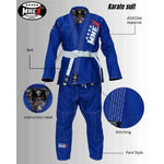 Blue Brazilian Jiu Jitsu Suits for Men's BJJ Gi Kids/Adult BJJ Suit Kimono 450Gsm