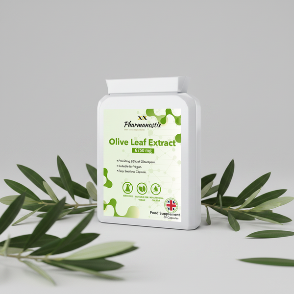 Olive Leaf Extract Supplement 60 Vegan Capsules