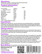 Ginkgo Biloba B+ Capsules