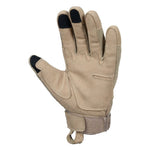 Men's Touchscreen Hiking Gloves - Waterproof Outdoor Sports Gloves Size - S-M-L-XL Tan