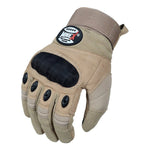 Men's Touchscreen Hiking Gloves - Waterproof Outdoor Sports Gloves Size - S-M-L-XL Tan